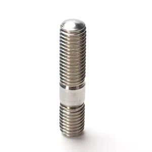 Vis à double extrémité filetées en acier inoxydable DIN975 DIN976 304 316, goujons métriques partiellement filetés B1=1.25D, simples - Product Image 2