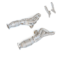 Kit de collecteurs d'échappement à longueur égale et de tuyaux de descente en acier inoxydable SS304 pour Lexus RC F USC10 5.0L V8 2UR-GSE 2015-2021, pour un flux élevé et une sortie de couple améliorée