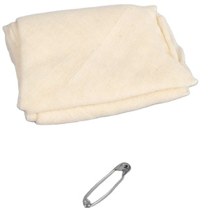 Médico 36 "x 36" x 51 "Vendaje triangular de algodón 100% Vendaje de primeros auxilios - Product Image 4