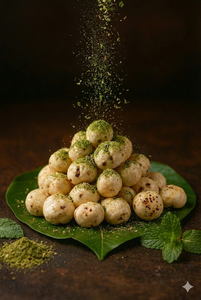 Makhana de Menta Orgánica, Frutos Secos Tostados Veganos, Bajos en Calorías, con Refrescante Sabor a Menta, Procesamiento a Granel para Uso Alimentario - Product Image 3