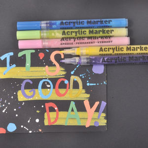 Красота Tooli Арт Набор 120 акриловые маркеры для рисования ручка 0,7 мм для легкого письма и творчества - Product Image 5