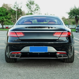Kit de carrosserie de modification pour S Coupe 2014-2020 Upgrade Coupe65, nouveaux pare-chocs avant/arrière avec découpes pour feux antibrouillard, fixation par boulons - Product Image 5