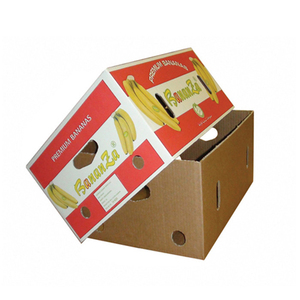 Custom Print Orange Pineapple Vegetable Fruit Packaging Boxes Corrugated Cardboard Banana Carton Box