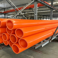 Tuyau CPVC flexible haute pression de qualité supérieure et durable pour conduite de câbles électriques, transmission d'énergie et ingénierie utilitaire