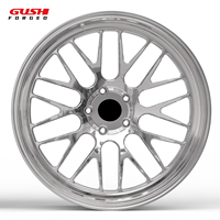 Jantes forgées multi-branches GS Custom 20 21 22 23 pouces, finition entièrement polie, 5x112 5x120, en alliage d'aluminium pour BMW, SUV, GMC, Chevy