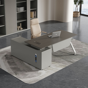 Commercial Office Furniture Table Office <b>Desks</b> CEO Wood Modern Executive <b>Computer</b> <b>Desk</b> Manager Ceo Luxury Table - Product Image 4