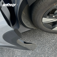 Protection anti-éclaboussures en fibre de carbone avec revêtement anti-UV pour camion tout-terrain 4x4 – Couche de protection contre les éclaboussures de pierres