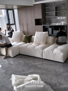 Sofá Gaoding 1:1 Pixel de una plaza, cuero genuino, minimalismo italiano, cuero completo, venta directa de fábrica de Foshan - Product Image 3