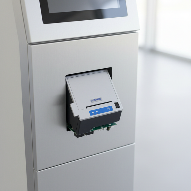 HS-QR26 Thermal Panel Printer 58mm Embedded POS Receipt Printer ESC/POS Command Support Kiosk Vending Machine