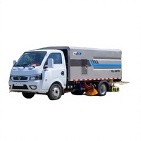 Balayeuse électrique compacte 4x2 pour routes, mode double humide/sec : une solution de nettoyage multifonctionnelle adaptée à toutes les surfaces routières