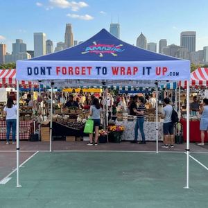 Carpa Publicitaria de Cuatro Esquinas, Resistente al Viento y a la Lluvia, con Revestimiento UV, de Fácil Montaje para Uso en Exteriores - Product Image 4