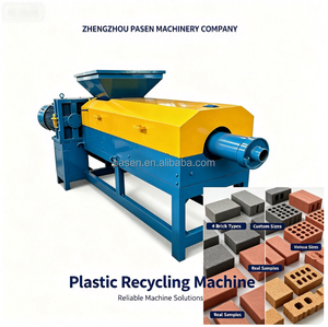 Macchina Industriale per Mattoni in Fibra di Cocco, Linea di Produzione Mattoni in Plastica, Macchina per Mattoni in Polvere Minerale per Fabbriche di Mattoni - Product Image 3