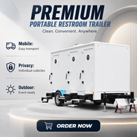 Remorques de voyage de luxe portables et personnalisées avec salles de bain et douches extérieures – Vente en gros directe usine