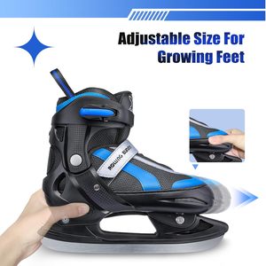 Patines de Hielo Ajustables para Niños: Patines de Hockey sobre Hielo para Niño, Niña, Principiante, Joven, Juvenil, Aptos para Exteriores y Patinaje - Product Image 2