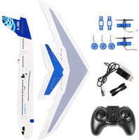 KK nouveau modèle d'avion de Offre Spéciale 2.4G pour les enfants, avion jouet télécommandé à grande vitesse à 2 canaux, avion planeur Avion Jet