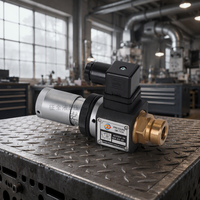 Zhengquan 220v connexion en cuivre JCS-02N pressostat hydraulique industriel réglable relais de pressostat d'huile industriel