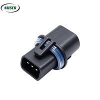 Boîtier de connecteur automobile étanche femelle 2 voies Aptiv APEX 2.8 Series 10717422 noir