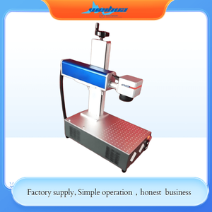 Xách tay 20W 30W Máy tính để bàn phong cách sợi <span class=keywords><strong>Laser</strong></span> đánh dấu máy - Product Image 4