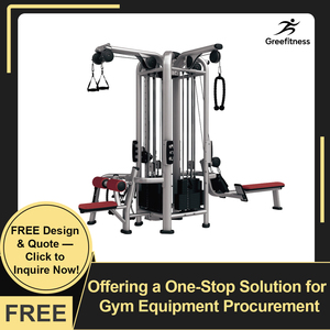 Máquina de Gimnasio Multifuncional Multi Jungle de 4 Estaciones para Entrenamiento - Product Image 2