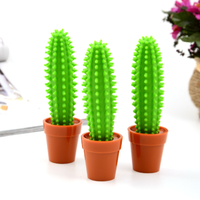 Boutique créative Papeterie Cactus Bonsaï Stylo à bille Mode mignonne Fournitures de bureau Stylo de bureau