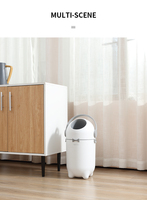 Poubelle à couches pour bébé Baby Genie 2026, anti-odeurs, avec système de contrôle des odeurs intégré, pour une utilisation par les bébés