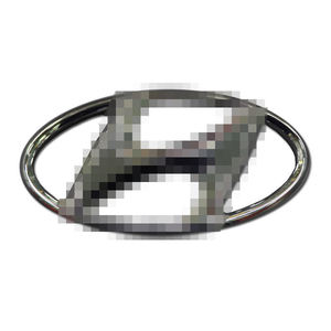 De 3D ABS cromo brillante níquel plástico placa etiqueta engomada emblema logotipo de la marca de la placa de Metal etiqueta insignia - Product Image 1