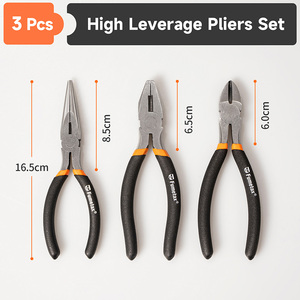 Fumetax dài mũi wireworking Kìm thiết lập 6''15cm chéo kìm với PVC xử lý cho Uốn Tóc bồng - Product Image 5