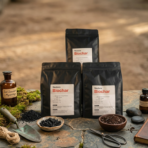 Engrais biologique granulaire Neutura Biochar 100% pureté à libération lente pour les plantes de jardin - Product Image 3