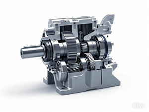 ชุดเกียร์แบบขดลวด0.37KW-3KW กล่องเกียร์แบบอินไลน์ R67 R57 R47แบบกำหนดเอง - Product Image 2