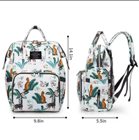 Vente en gros Sacs mouillés Oxford étanches pour maman bébé Sac fourre-tout antivol USB Sac à couches polyvalent pour porte-couches Camouflage