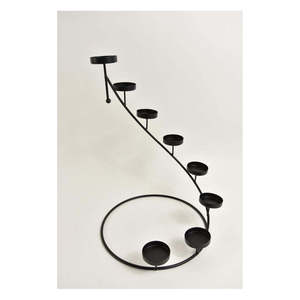Contemporary Iron <b>Tealight</b> <b>Lantern</b> with Elegant Decorative Hollow Design for Upscale Interior Decoration - Product Image 3