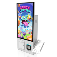Borne de commande automatique murale intelligente pour restaurants et supermarchés, terminal de paiement POS avec SDK, 21,5 pouces