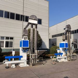 5kg 10kg 25kg 50kg bán tự động khoai tây hành tây than trụ cột bánh trọng lượng Bagger máy đóng gói - Product Image 5