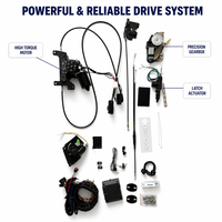 Kit de porte coulissante électrique pour Maxus V90 RV, conversion de porte centrale coulissante, pièces automobiles