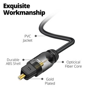 Nhà Máy 24K vàng-mạ PVC <span class=keywords><strong>Toslink</strong></span> sợi quang cáp âm thanh <span class=keywords><strong>mini</strong></span> cắm <span class=keywords><strong>Toslink</strong></span> Adapter nam cáp quang cho DVD âm thanh - Product Image 3