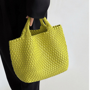 Nouveau sac à main en <span class=keywords><strong>cuir</strong></span> PU imperméable à fermeture éclair, grande capacité, multicolores, personnalisable, simple, à bandoulière - Product Image 4