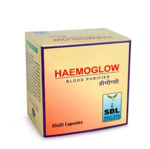 Haemoglow viên nang sắt Axit Folic & <span class=keywords><strong>hemoglobin</strong></span> hỗ trợ - Product Image 1