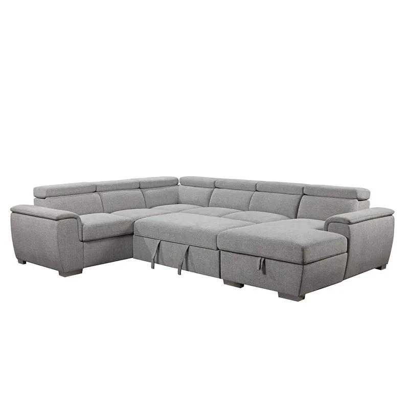 Простой комплект мебели, дизайнерский Большой Диван, секционный комбинированный диван, оптовая продажа с завода, Новый L-образный современный диван для гостиной, ткань