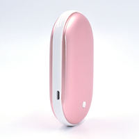 2025 Hot-Selling Hochwertiger Großhandel 2-in-1 Doppelseitige Heizung USB Wiederauf ladbarer Mini Power Bank Hand wärmer für Geschenke