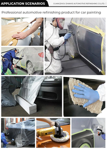 <span class=keywords><strong>Film</strong></span> de masquage pré-adhésif bleu, blanc et <span class=keywords><strong>vert</strong></span> de 8 microns d'épaisseur pour peinture automobile - Prix de gros - Product Image 5