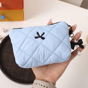 Lightweight Polyester Compact Travel Makeup Organizer Multi Color Portable Storage Lipstick Cable Daily Use Cosmetic Bag - Product Image 3