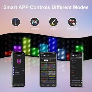 Rotolamento luminoso pubblicità segno LED, flessibile USB 5V LED segno auto Bluetooth controllo APP pattern di testo personalizzato display a LED - Product Image 4