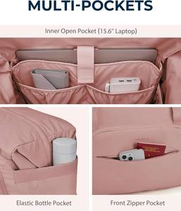 Factory Premium Waterproof Polyester Fashion Light Weight Durable Large <b>Carry</b> Multi-functional Overnight Weekender Travel Duffle - Product Image 4