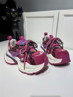 Chaussures à semelle ondulée personnalisées, baskets bioniques fluides, chaussures à plateforme épaisse, augmentant la hauteur de 8 cm+, marque privée, prêtes à expédier