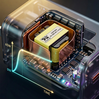 Transformateur de commutation EE16 pour carte de commande alimentation DC-DC, enroulement personnalisé 500KHz 10.8W Magnetics