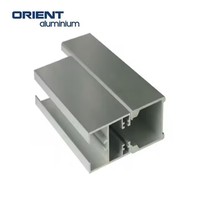 Cadres en aluminium d'Amérique du Sud pour portes et fenêtres Cadre en aluminium pour fenêtre à persiennes Profilés en aluminium