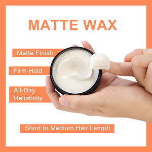 निजी लेबल पुरुषों बाल उत्पादों के लिए stong पकड़ पेशेवर मैट बाल मिट्टी पुरुषों - Product Image 4