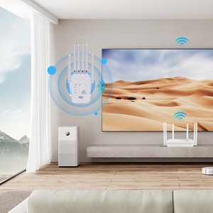 Wifi Extender tín hiệu tăng cường tầm xa 1200Mbps băng tần kép 5GHz & 2.4GHz Wifi Extender tín hiệu tăng cường cho nhà Internet Repeater - Product Image 5