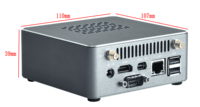 13th Gen U/P/H CPU I3 I5 I7 I9 Unidad de sistema Computadora Pc Nuc Ddr4 3USB3.2 Tipo-C Gaming Desktop Mini Computadora con M.2 _ WIFI