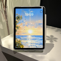 Étui magnétique transparent et fin pour iPad Mini 7 8,3 pouces 2024, pour iPad Mini 6 2021, étui pour tablette iPad Mini A17 Pro